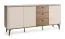 Schlafzimmer Komplett-Set G Belladere | 3-teilig | Nuss/Kaschmir | Einzelbett inkl. Lattenrost | Liegefläche 140 x 200 cm | 1 Nachtkommode | 1 Kommode