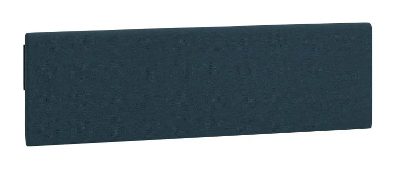 Kopfteilpolsterung für Doppelbett Aegir 11 / 12 / 13, Farbe: Marineblau, Maße: 47,5 x 160 x 4 cm