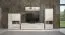 Vitrine Garim 14, Farbe: Beige Hochglanz - 123 x 90 x 40 cm (H x B x T)
