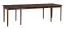 Esstisch ausziehbar Inginele 07, in Walnuss, teleskopisch ausziehbar bis 265 cm, inkl. 2 im Tisch versenkbaren Einsätzen, 75 x 160 - 265 x 90 cm