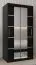 Kleiderschrank schwarz