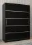 Kleiderschrank schwarz