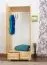 Kleiderschrank Kiefer 80 cm breit
