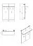 Garderobe Komplett - Set A Paduna, 5-teilig, Farbe: Eiche Artisan, ein Garderobenschrank, eine Kommode, ein Schuhschrank mit Sitzkissen, Spiegel und Garderobe mit 6 Haken