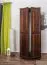 Kiefer-Schrank A-Qualität Massivholz, Farbe: Nuss 190x80x60 cm Abbildung