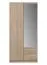 Kleiderkasten, Farbe: Sonoma Eiche 213x100x59 cm Abbildung