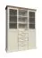 Easy Möbel Wohnzimmer Komplett - Set G Badile, 5-teilig, Farbe: Kiefer Weiß / Braun