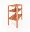 Nachtkommode / Regal Wellsford 05 Kernbuche massiv geölt - Abmessungen: 64 x 60 x 36 cm (H x B x T)