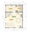 Ferienhaus F34 mit 2 Etagen | 65,3 m² | 92 mm Blockbohlen | Naturbelassen | Inkl. Fußboden & Fenster 1-Hand-Dreh-Kippsystematik