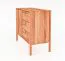 Kommode Wellsford 18 Kernbuche massiv geölt - Abmessungen: 84 x 97 x 46 cm (H x B x T)