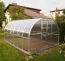 Gewächshaus 19 HKP 6 mm, Grundfläche 24 m²- Abmessungen: 800 x 300 cm (L x B)
