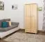 Kiefer-Kleiderschrank A-Qualität, Farbe: Natur 190x80x60 cm Abbildung