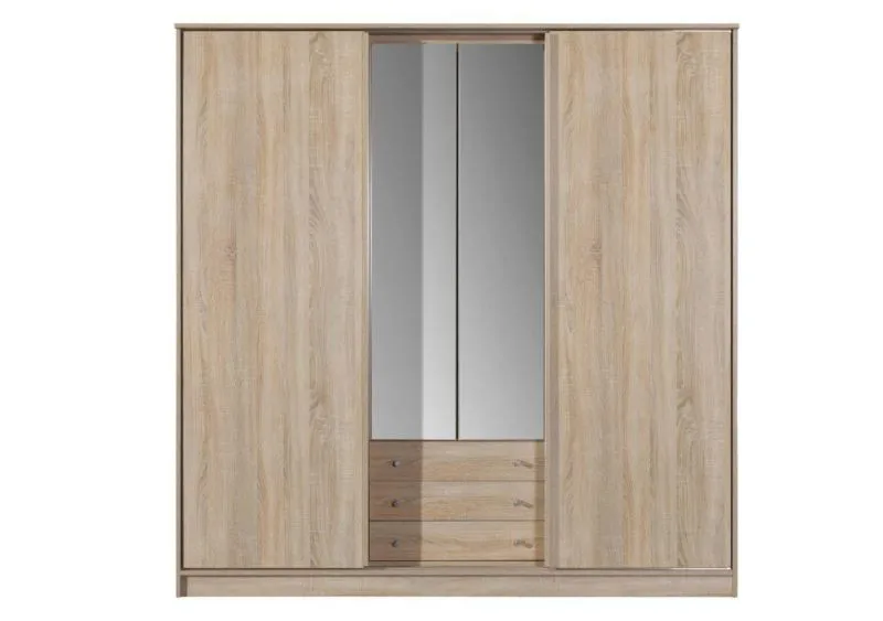 Kleiderschrank mit Spiegel Abbildung