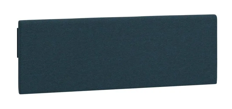 Kopfteilpolsterung für Einzelbett / Gästebett Aegir 20 / 21 / 22, Farbe: Marineblau, Maße: 47,5 x 140 x 4 cm