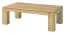 Beistelltisch Couchtisch Eiche massiv Farbe: Natur 48x120x70 cm Abbildung