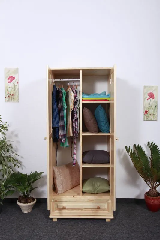 Schrank Kiefer natur 80 cm breit