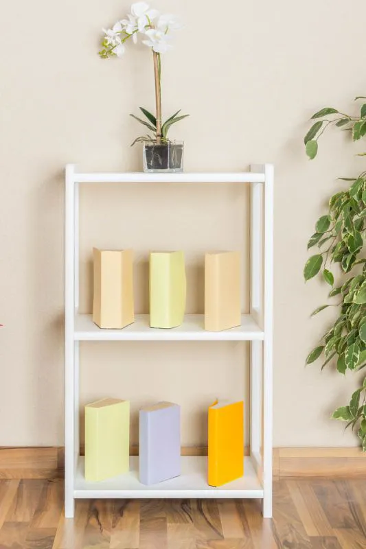 Weißes Regal 50 cm breit