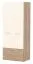 Kleiderschrank beige hochglanz Abbildung