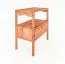 Nachtkommode Wellsford 06 Kernbuche massiv geölt - Abmessungen: 64 x 60 x 36 cm (H x B x T)