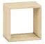 Jugendzimmer - Hängeregal / Wandregal Greeley 18, Farbe: Buche - Abmessungen: 30 x 30 x 20 cm (H x B x T)
