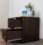 Nachttisch Nuss 55x42x42 (HxBxT) Kiefer massiv