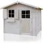Gartenhaus 2,4 x 2,9 Meter (inkl. Dach) | Naturbelassen | Satteldach Abbildung