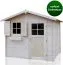 Gartenhaus 2,4 x 2,9 Meter (inkl. Dach) | Naturbelassen | Satteldach Abbildung