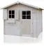 Gartenhaus 2,4 x 2,9 Meter (inkl. Dach) | Naturbelassen | Satteldach Abbildung