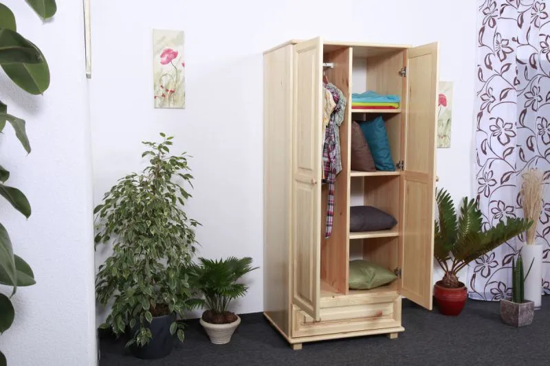 Kleiderschrank 80 breit