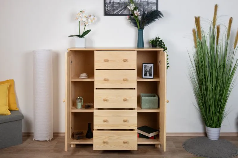 Kommode Kiefer massiv natur