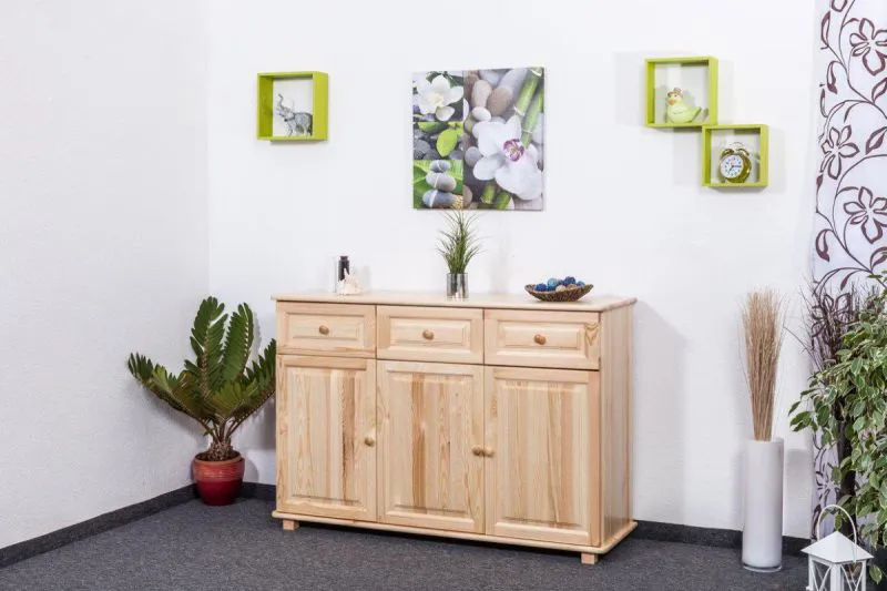 Anrichte, Küchenschrank - Farbe: Natur Abbildung