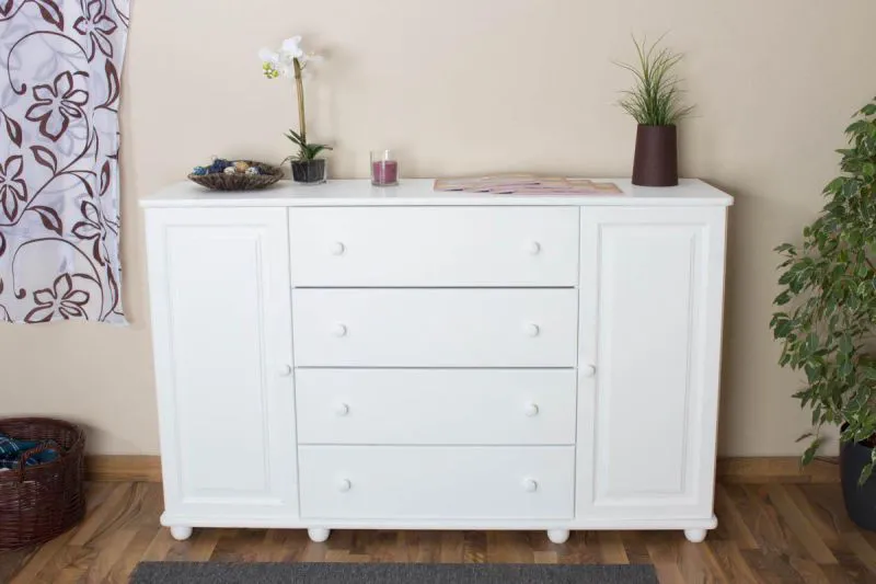 Dielenschrank niedrig, Kommode, Flurschrank, 160 cm breit Abbildung