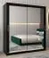 Kleiderschrank schwarz