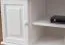 TV-Schrank Massivholz Farbe: Weiß 55x118x47 cm 