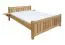 Kinderbett / Jugendbett Buche massiv Vollholz natur 106, inkl. Lattenrost - Abmessung 140 x 200 cm