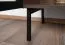 TV-Unterschrank Chaabane 04 | Farbe: Eiche Dunin / Schwarz | vier Glastüren | inkl. LED-Beleuchtung | ABS | Maße: 61,6 x 181 x 39 cm | Griffe & Beine: Metall