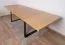 Esstisch Kastav 31, Farbe: Eiche / Schwarz - 280 x 94 cm (B x T)