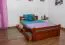 Bett Buche massiv 120 x 200 cm Kirsche Abbildung
