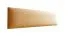 Polsterpaneele, 10er Set, Farbe: Orange, Bezug: Kunstleder, Maße: 40 x 15 cm