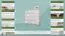 Dielenschrank niedrig, Kommode, Flurschrank, 100 cm breit
