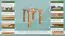 Tisch Kiefer massiv Vollholz Erlefarben Junco 239A - 80 x 80 cm (B x T)