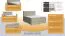 Boxspringbett 180 x 200 cm Beige