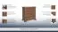 Kommode Sentis 01, Farbe: Dunkelbraun - 97 x 88 x 46 cm (H x B x T)