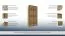 Drehtürenschrank / Kleiderschrank Selun 05, Farbe: Eiche Dunkelbraun - 197 x 90 x 53 cm (H x B x T)