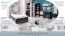 Jugendzimmer Kinderzimmer Komplett - Set F "Aalst", 6-teilig, Eiche / Creme / Schwarz