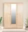 Kleiderschrank Holz natur