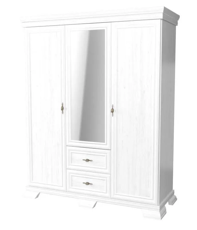 Schlafzimmer - Kleiderschrank mit Spiegel Abbildung