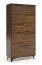 Schrank Altels 19, Farbe: Walnuss - Abmessungen: 185 x 91 x 40 cm (H x B x T)