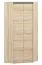 Drehtürenschrank / Eckkleiderschrank Mochis 04, Farbe: Sonoma Eiche hell inklusive 3 Farbeinsätzen - Abmessungen: 200 x 82 x 82 cm (H x B x T), mit 2 Türen und 6 Fächern