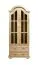 Regalschrank, Vitrine, 95 cm breit, Kiefer Holz-Massiv, Optik: Natur Abbildung